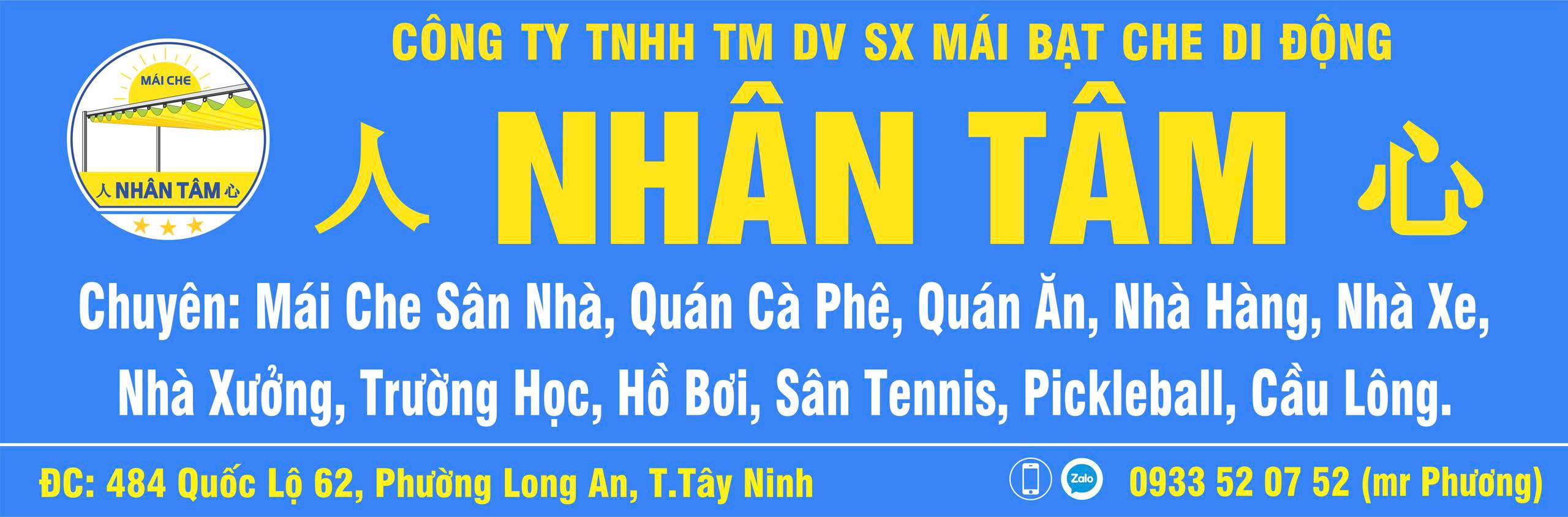 Mái che Long An Nhân Tâm